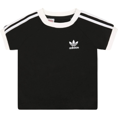 Adidas Тениска '3-Stripes' черно, размер 80