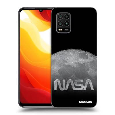 Picasee silikonový černý obal pro Xiaomi Mi 10 Lite - Moon Cut