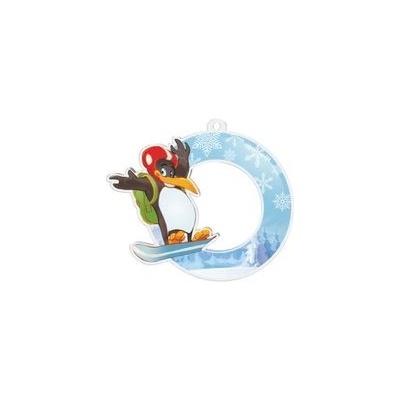 Poháry Bauer Akrylátová medaile MDAKM17 Snowboard