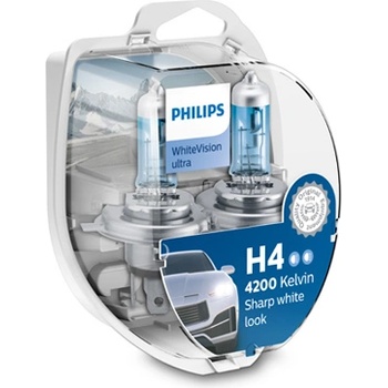 Image 1 of Philips Крушка, фар PHILIPS H4, 12V, 60/55W, 4200K, 1560lm, 2 бр