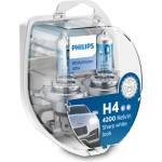Philips Крушка, фар PHILIPS H4, 12V, 60/55W, 4200K, 1560lm, 2 бр