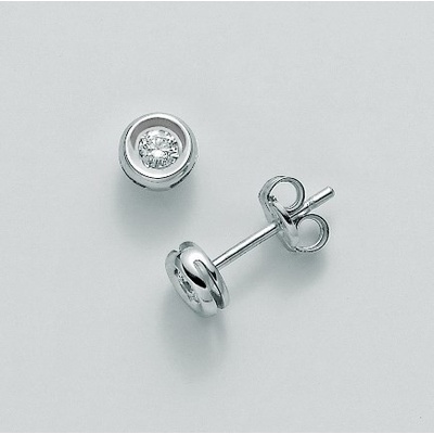 Miluna diamantové náušnice ERD2268-020G7