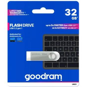 Image 1 of GOODRAM UNO3 32GB USB 3.2 Gen1 (UNO3-0320S0R11)