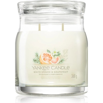 Yankee Candle White Spruce & Grapefruit ароматна свещ 368 гр