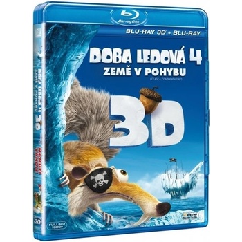 Doba ledová 4: Země v pohybu + Mamutí vánoce 2D+3D BD
