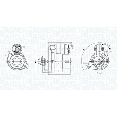 Alternátor MAGNETI MARELLI 063731508010