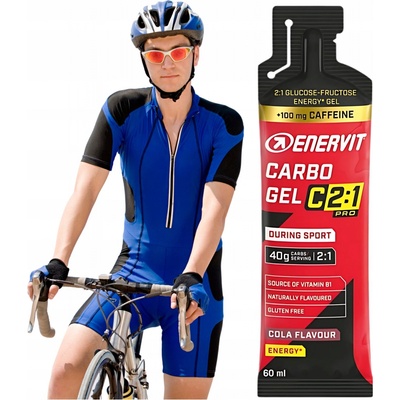 Enervit Carbo Gel C2:1 s kofeinem 60ml