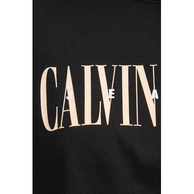 Calvin Klein Jeans Памучна тениска Calvin Klein Jeans в черно J20J225578 (J20J225578)