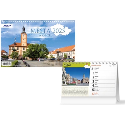 MFP 1061562 stolní Města a obce ČR 2025