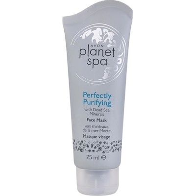 Avon Planet Spa Perfectly Purifying čistící maska pro problematickou pleť akné Face Mask with Dead Sea Minerals 75 ml