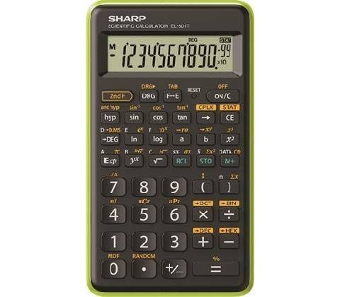 Sharp kalkulačka EL-501TGN,
