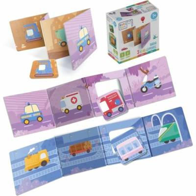 Efko KukiKuk Sada 3 Kuki leporel Auta