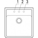 Villeroy & Boch Single 595 biela keramika