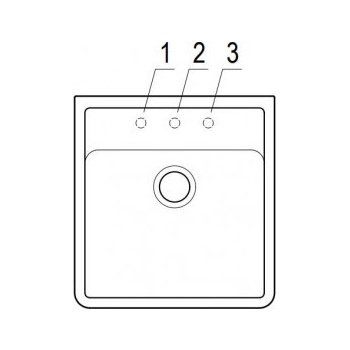 Villeroy & Boch Single 595 biela keramika
