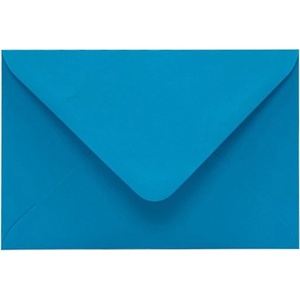 KASKAD Цветни пликове KASKAD LC/6 enyvated 114x162mm 78 royal blue 50 броя 00478 (00478)