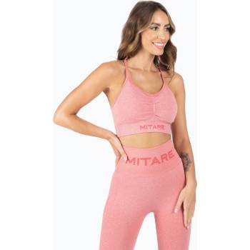 MITARE Дамски безшевен сутиен за тренировка MITARE Push Up Max pink K002