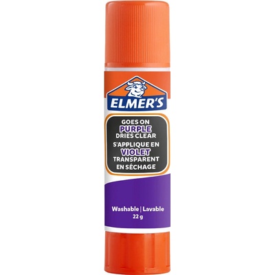 ELMER'S Lepící tyčinka mizející 22g - Fialová