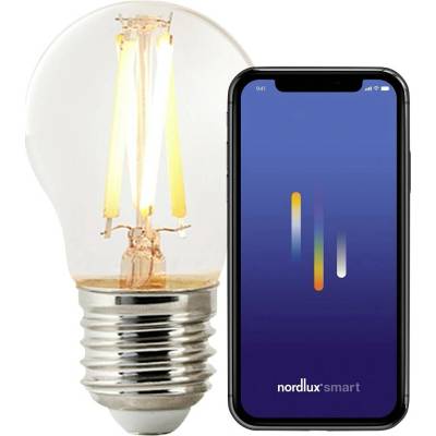 Nordlux Chytrá žárovka E27 4,7W 2200-6500K čirá Chytré