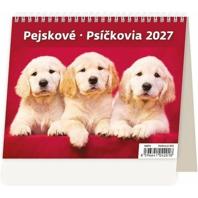 stolní MiniMax Pejskové/Psíčkovia 17,1cm x 13,9cm, SM13-27 2027