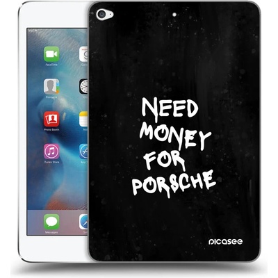 Picasee silikónový prehľadný obal pre Apple iPad mini 4 Black Dollar