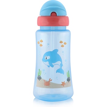 Baby Care СПОРТНА БУТИЛКА СЪС СЛАМКА 330МЛ СИНЯ (10200930001)