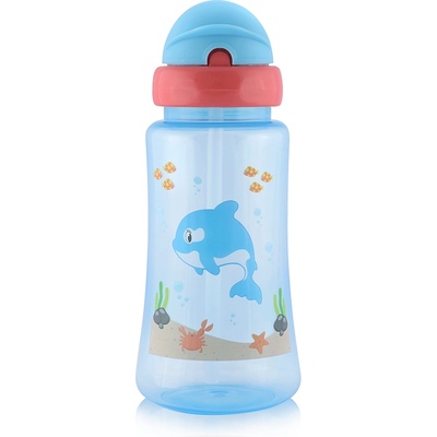 Baby Care СПОРТНА БУТИЛКА СЪС СЛАМКА 330МЛ СИНЯ (10200930001)