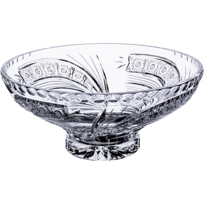 Bohemia Crystal Broušená křišťálová mísa brus Kometa 60552/305mm