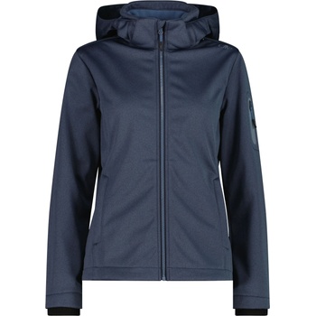CMP Дамско софтшел яке CMP Women's Softshell Jacket Zip Hood Softshell jacket - Space Melange - размер 38 (EU) (103-2141-1913)
