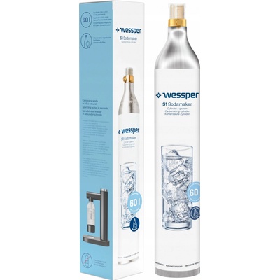 Bombička s CO2 Wessper S1 pro výrobníky sody