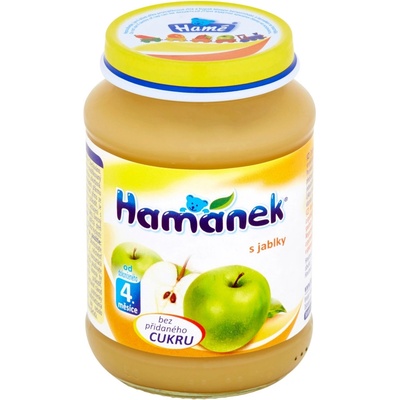 Hamánek s jablky neslazená DIA 180 g