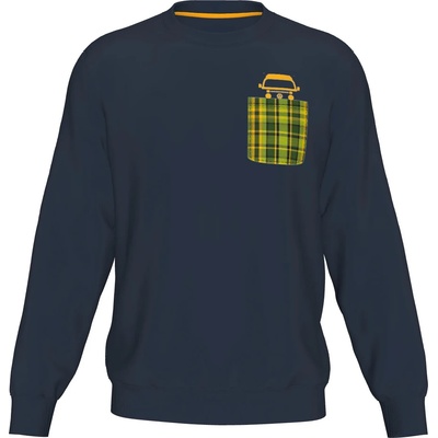 Wheeldom Мъжки пуловер Wheeldom Vanaufsherz Jumper - Night Blue - размер 3XL (017-4020-0116)