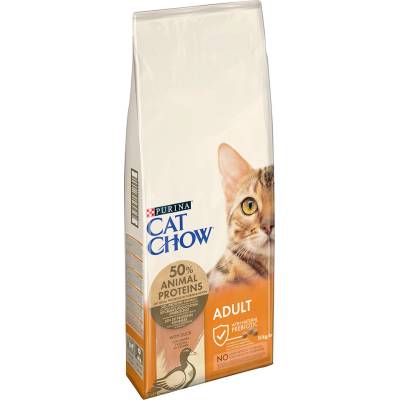 CAT CHOW Adult kačica 15 kg