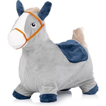 Image 1 of TOYS Детско подскачащо конче със звук сиво (rhhop02402grey)