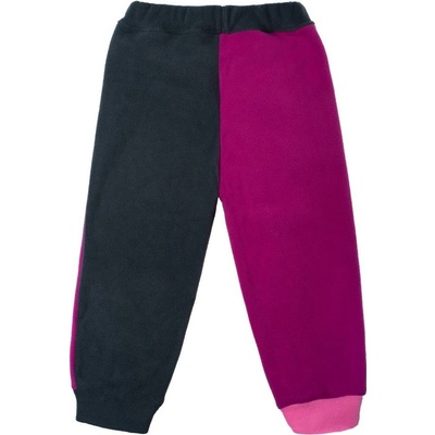 Dětské flícáky VG malinovo antracitové