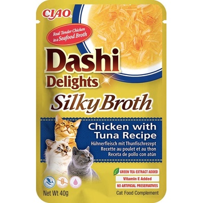 Dashi Delights Silky Broth Chicken & Tuna 40 g