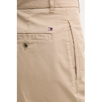 Tommy Hilfiger Къс панталон чино дамски от памук (WW0WW49648)
