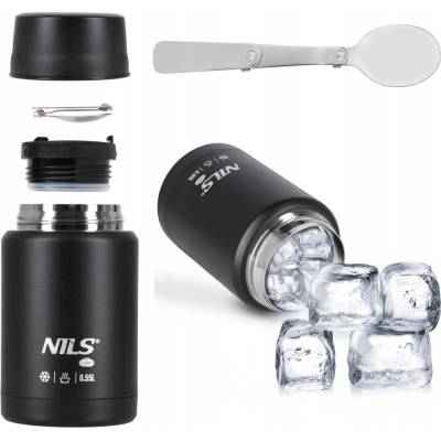 Nils Camp termoska na jídlo NC3807 černá 550 ml