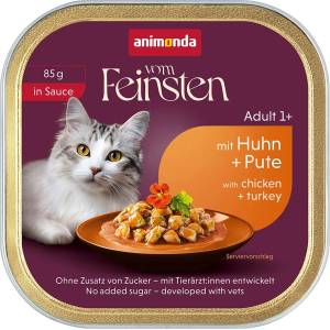Animonda Vom Feinsten Adult - Пиле и пуешко в сос 85 г
