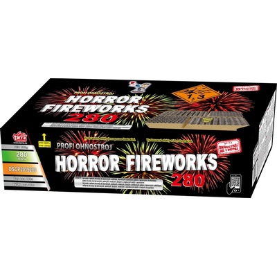 Profi složený Ohňostroj HORROR FIREWORKS 280 ran 1 1 Čína DSCP2019280