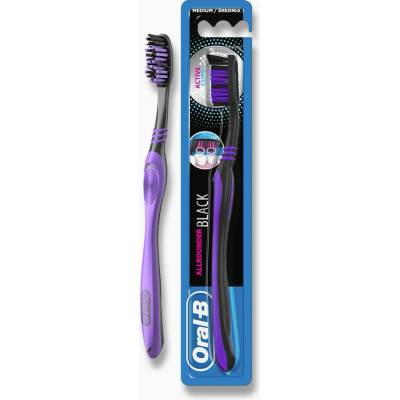 Oral-B Allrounder Black Zubní kartáček medium