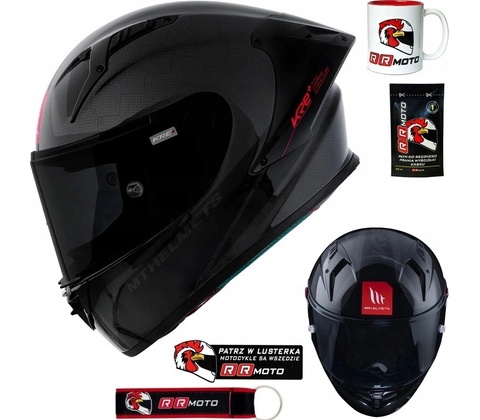 MT Helmets KRE+ Carbon Solid