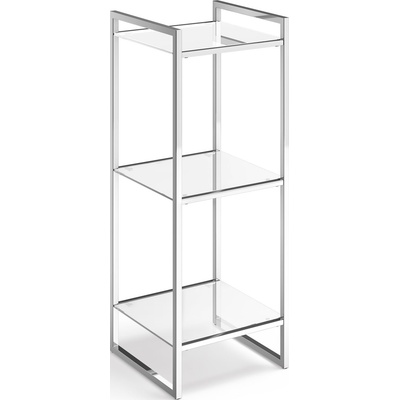 ZACK Етажерка за баня Ponio лъскава неръждаема стомана (40529)