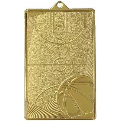 MMC7145 Basketbal : Medaila kovová zlatá