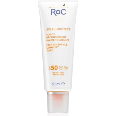 RoC Soleil Protect High Tolerance Comfort Fluid слънцезащитен флуид за лице SPF 50 50ml