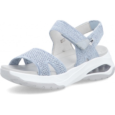 Rieker W3152-10 MODRÁ