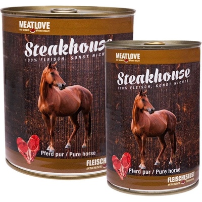 Meatlove Steakhouse 100% konské 800 g