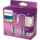 Philips LED lampa E27 2x Set 7W 60W 2700K 806lm Vintage