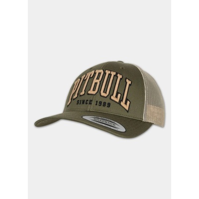 PitBull West Coast ksnapback MESH PITBULL NORTON olivovopísková