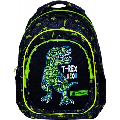 Astra Ученическа раница Astra - T-Rex, Neon (AS502023064)