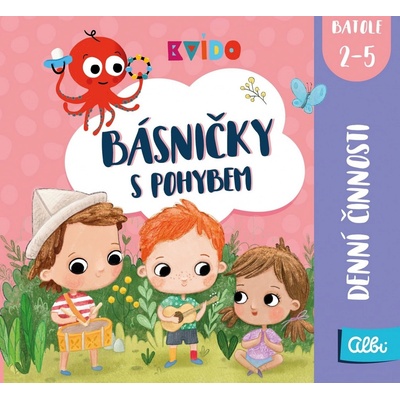 {{POZOR, 0/2 EANY NEPŘESUNUTO , ID505620406}} Albi Kvído Básničky s pohybem Denné činnosti